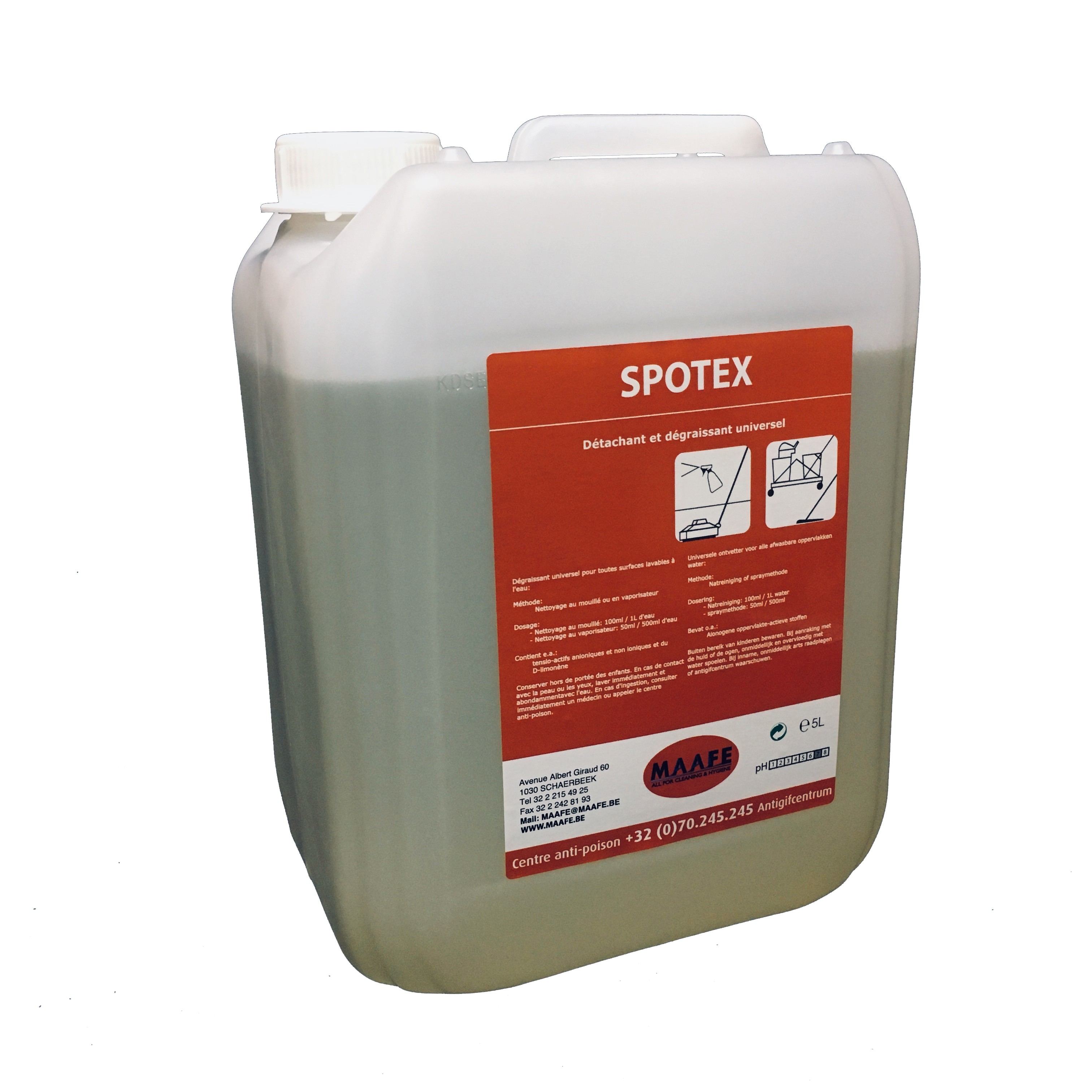 Spotex 5L (carton de 2 x 5 l )