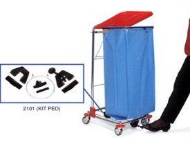 Raclette vitre complet Inox   45 cm Pulex