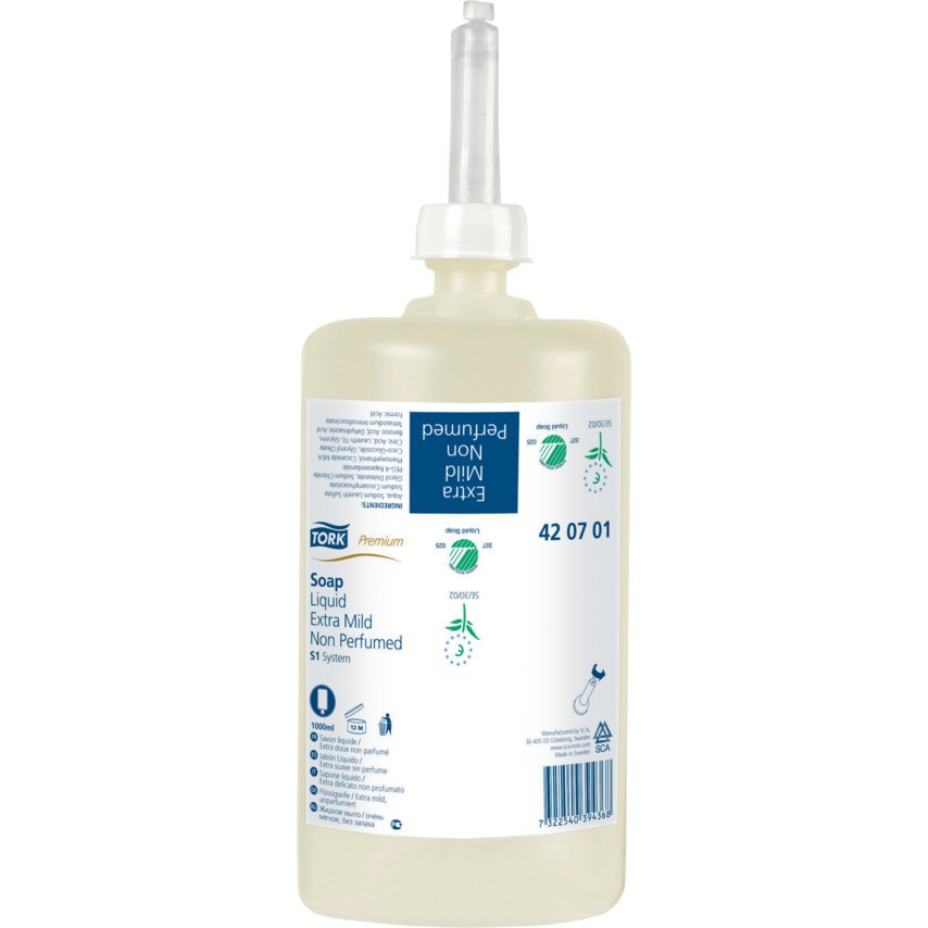 Tork soap mild 1l   (6 x 1 l