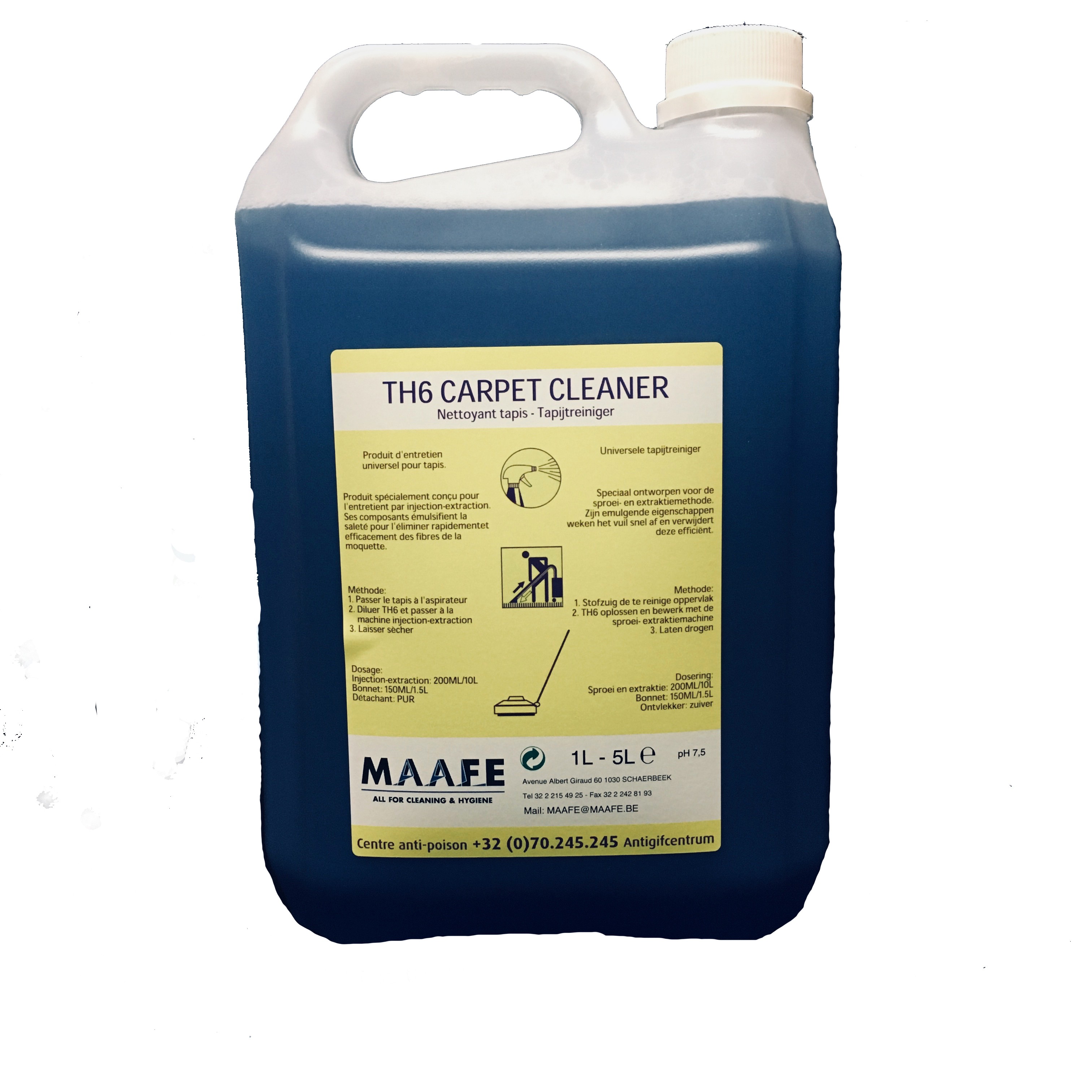 Carpet cleaner  TH6   5 L.