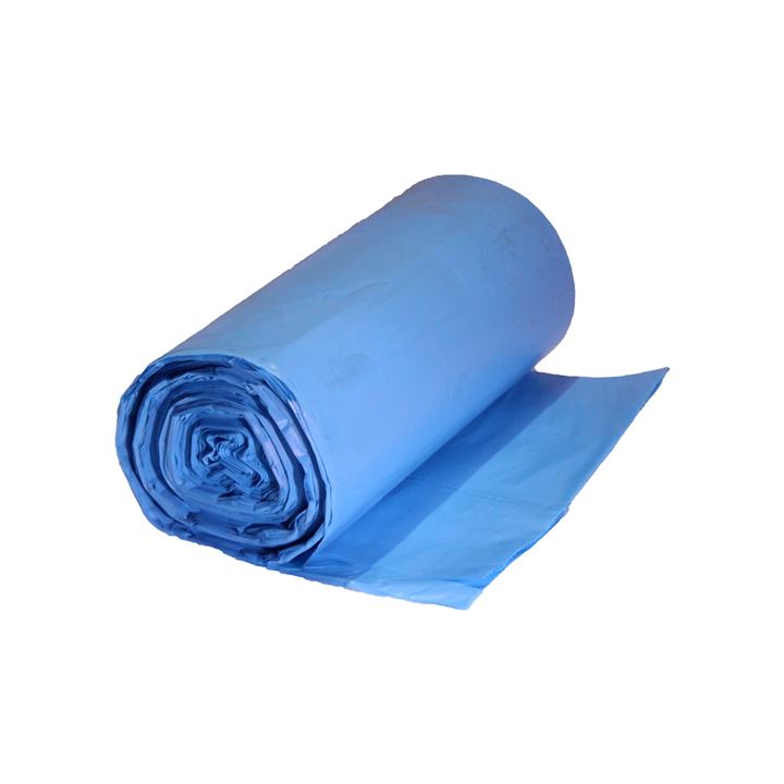 Sac poubelle 70x110 25" bleu (500 pc)