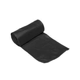 Sac poubelle H.D. 70 x 110 cm   30"  noir* 10rlx x 25p
