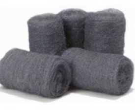 laine d'acier tampon avec savon (10pc)