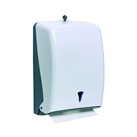 Distributeur Essuie main Zig Zag "AMALFI" Blanc