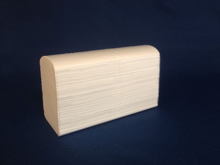 Essuie main 2 plis blanc 23 x 23