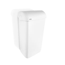 Satino smart poubelle 23 itre  pvc blanc