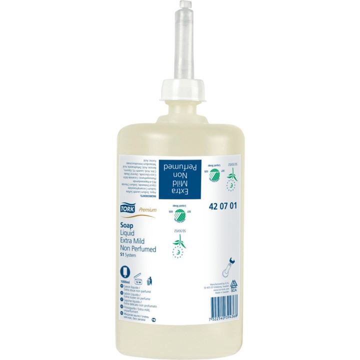 Tork soap mild 1l   (6 x 1 l