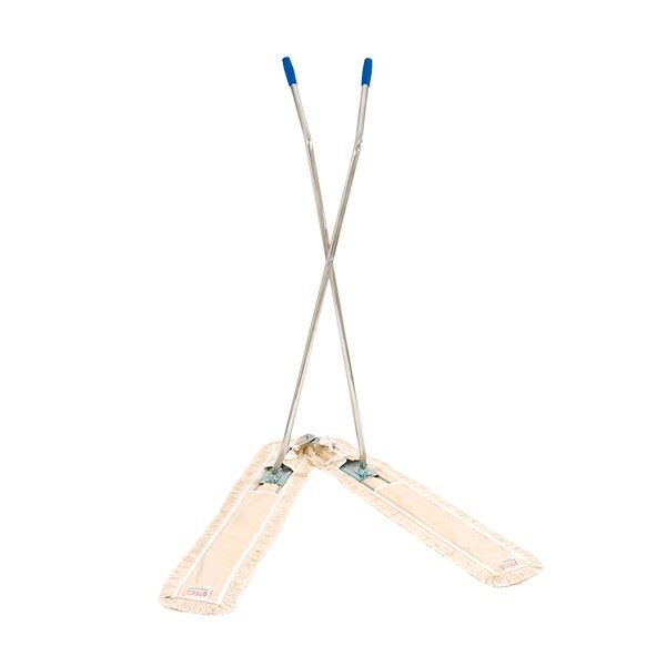 Balai ciseau complet (armature, manche + 2 textiles)