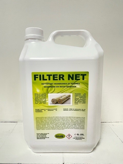 FILTER NET: Nettoyage membranes et résines 5L(aramis)