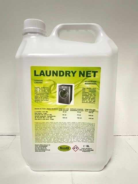 LAUNDRY NET : Lessive liquide pour machine à laver 5 L
